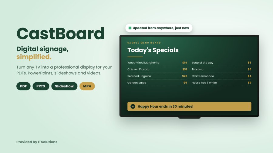 CASTBOARD APP 1Year